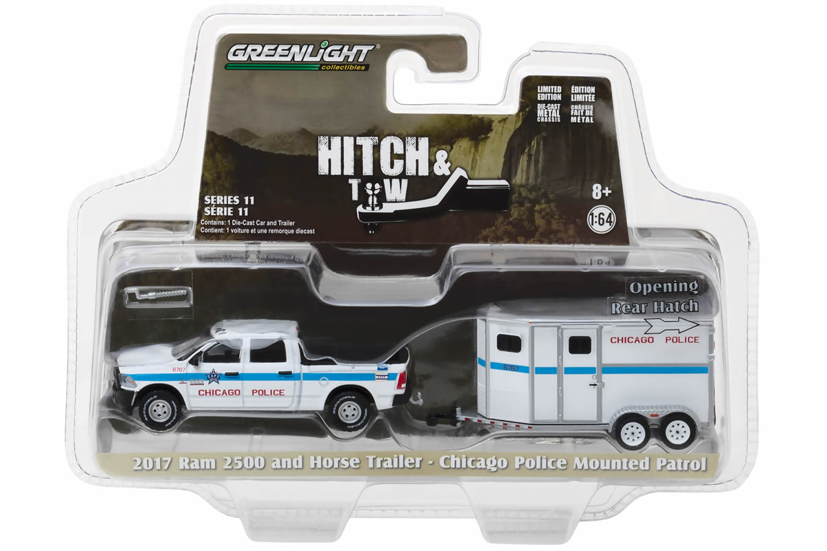 2017 Ram 2500 and Chicago Police Department Horse Trailer
