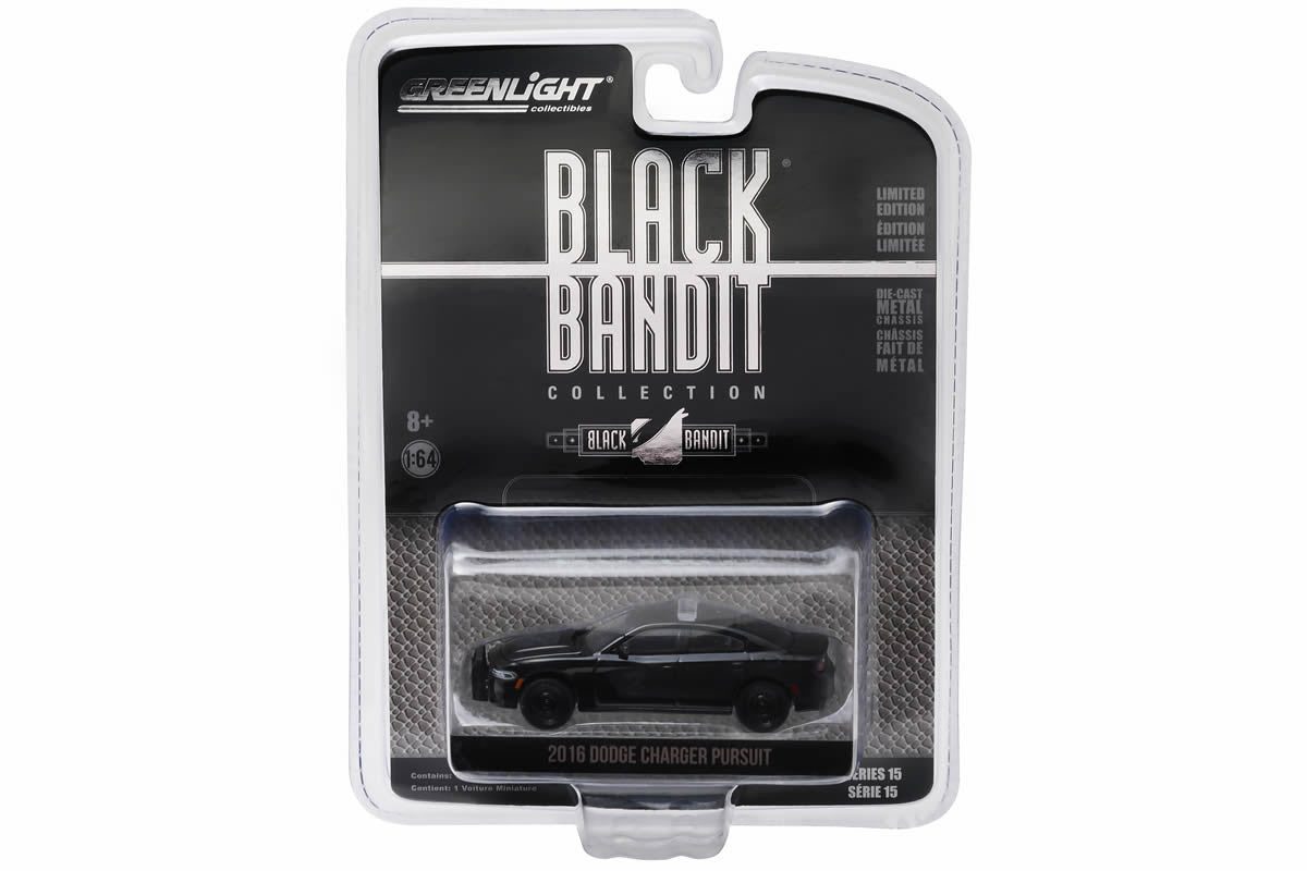 2016 Dodge Charger Pursuit Black Bandit Police