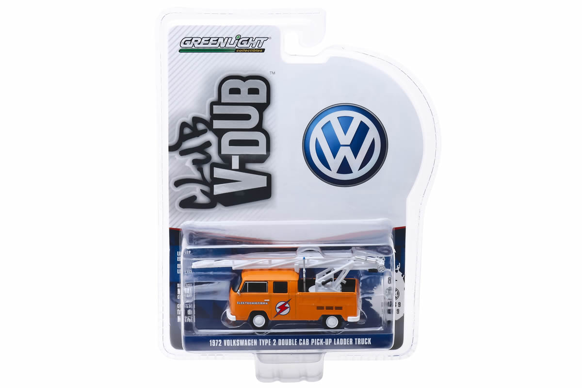 1972 Volkswagen Type 2 Double Cab Pickup Ladder Truck