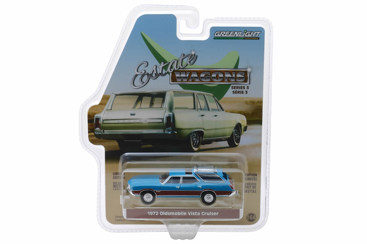 1972 Oldsmobile Vista Cruiser (Viking Blue and Wood Grain)