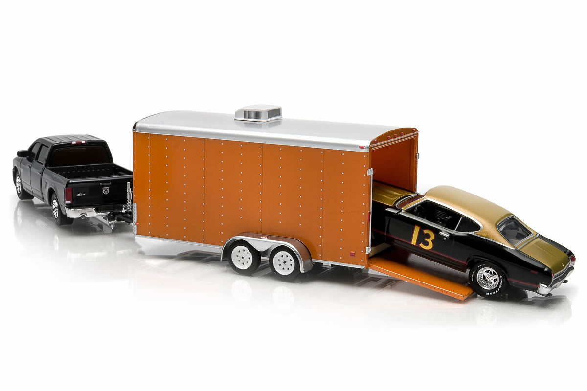 2014 Ram 1500 and Enclosed Car Hauler