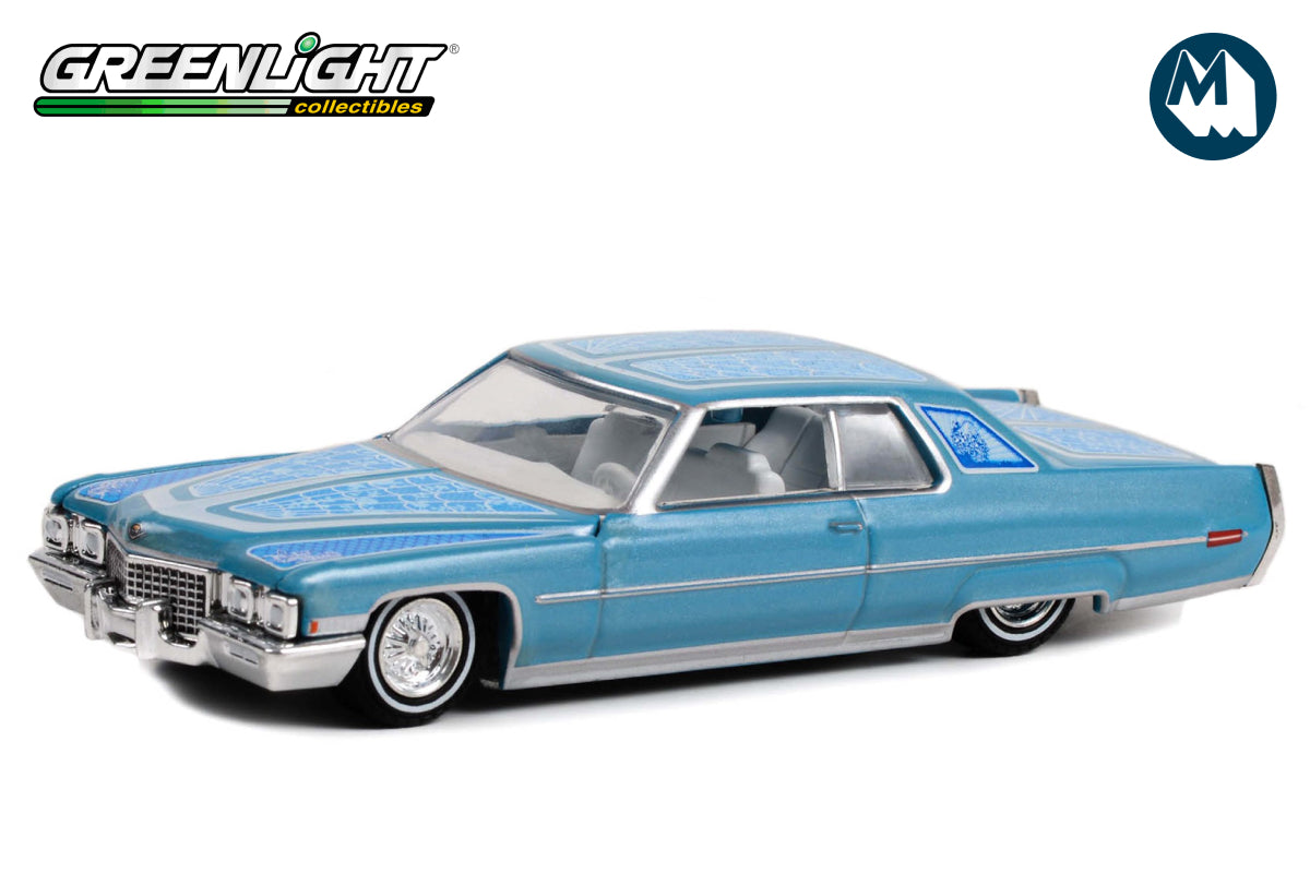 1972 Cadillac Coupe deVille (Custom Light Blue)