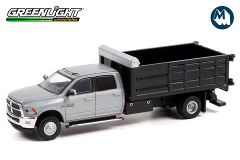 2018 Ram 3500 Dually Landscaper Dump Truck (Bright Silver Metallic)