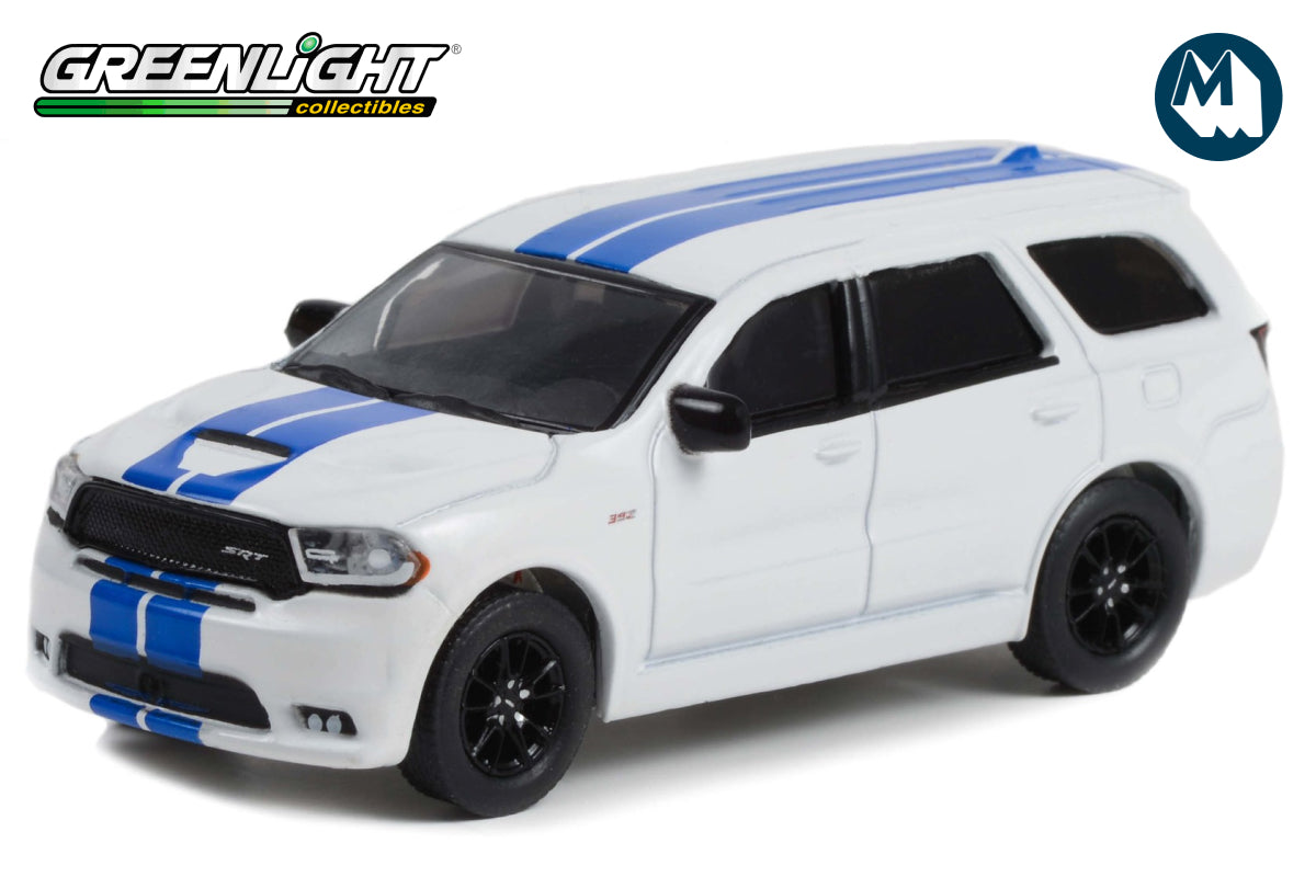 2019 Dodge Durango SRT (White with Blue Stripes)