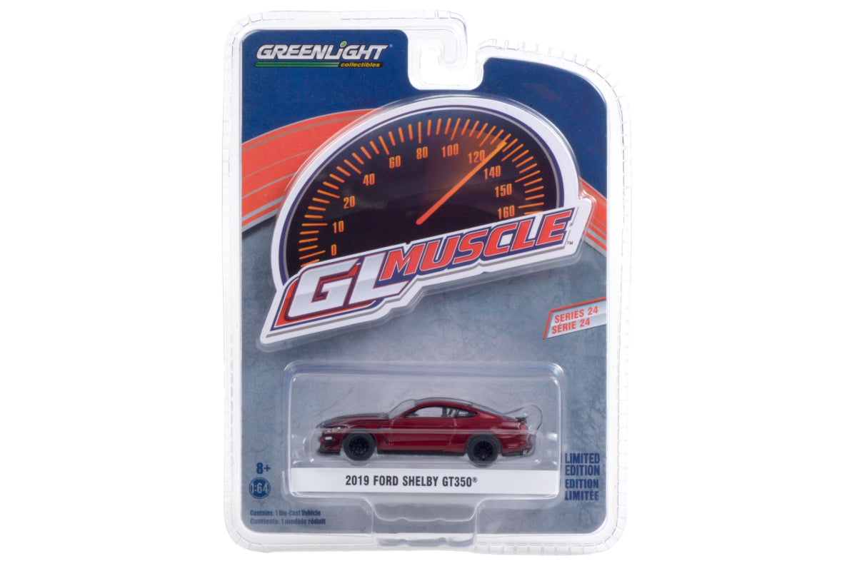 2019 Ford Shelby GT350 - Ruby Red with Black Stripes