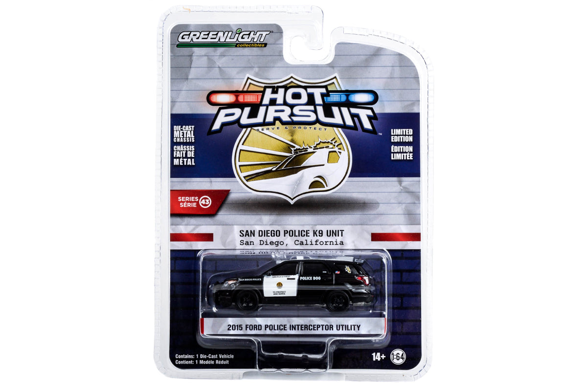 2015 Ford Police Interceptor Utility / San Diego Police K9 Unit, San Diego, California