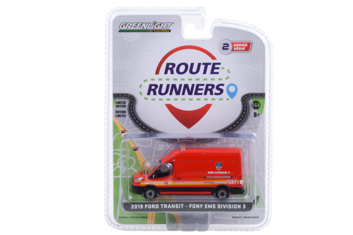 2019 Ford Transit LWB High Roof (FDNY EMS Division 3)