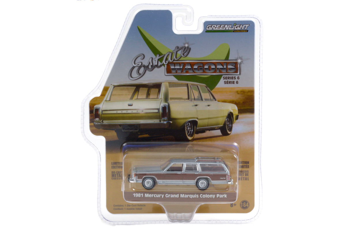 1981 Mercury Grand Marque Colony Park (Dove Gray with Woodgrain)