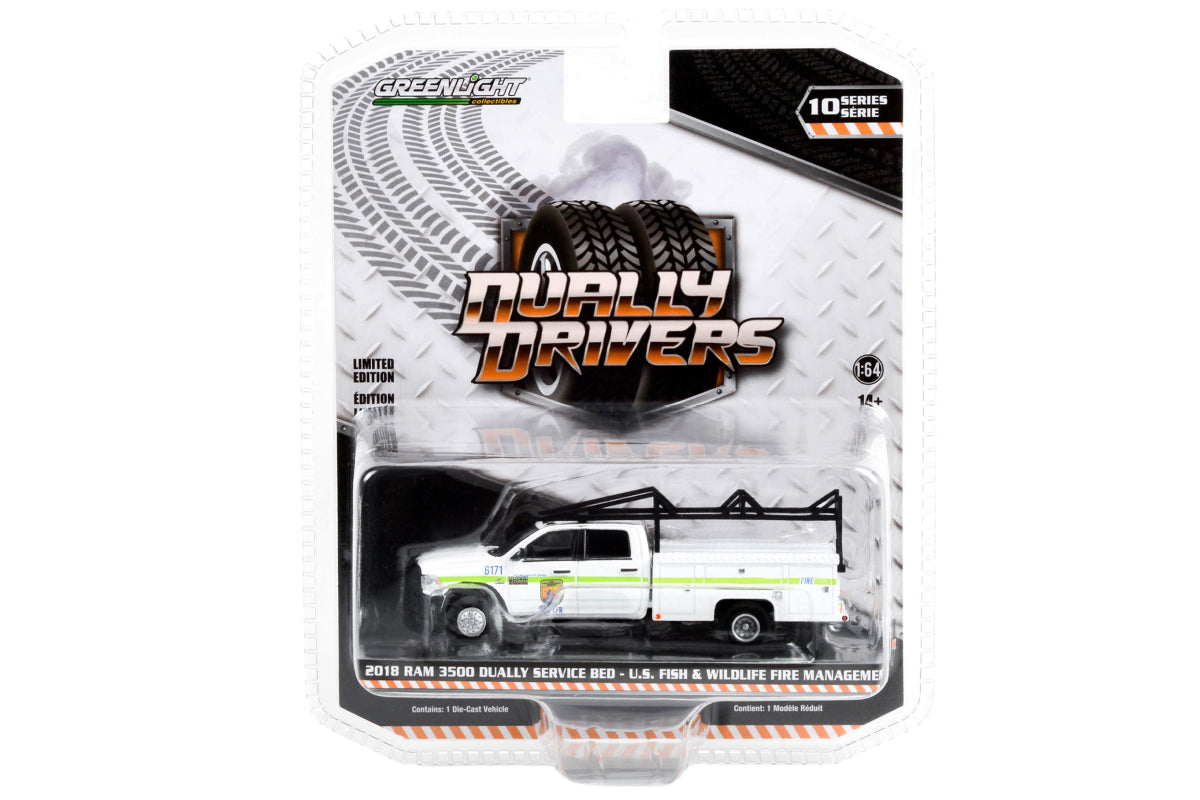 2018 Ram 3500 Dually Service Bed / San Diego County Fire Department - U.S. Fish & Wildlife Fire Management