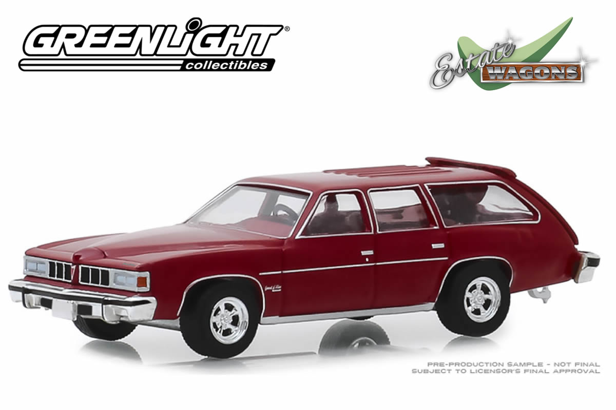 1976 Pontiac Grand LeMans Safari Wagon (Red)
