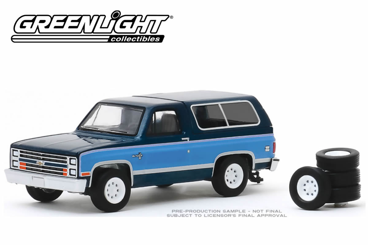 1986 Chevrolet K5 Blazer with Spare Tyres