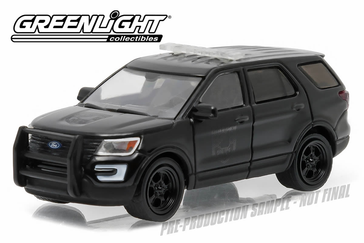 2016 Ford Interceptor Utility Black Bandit Police