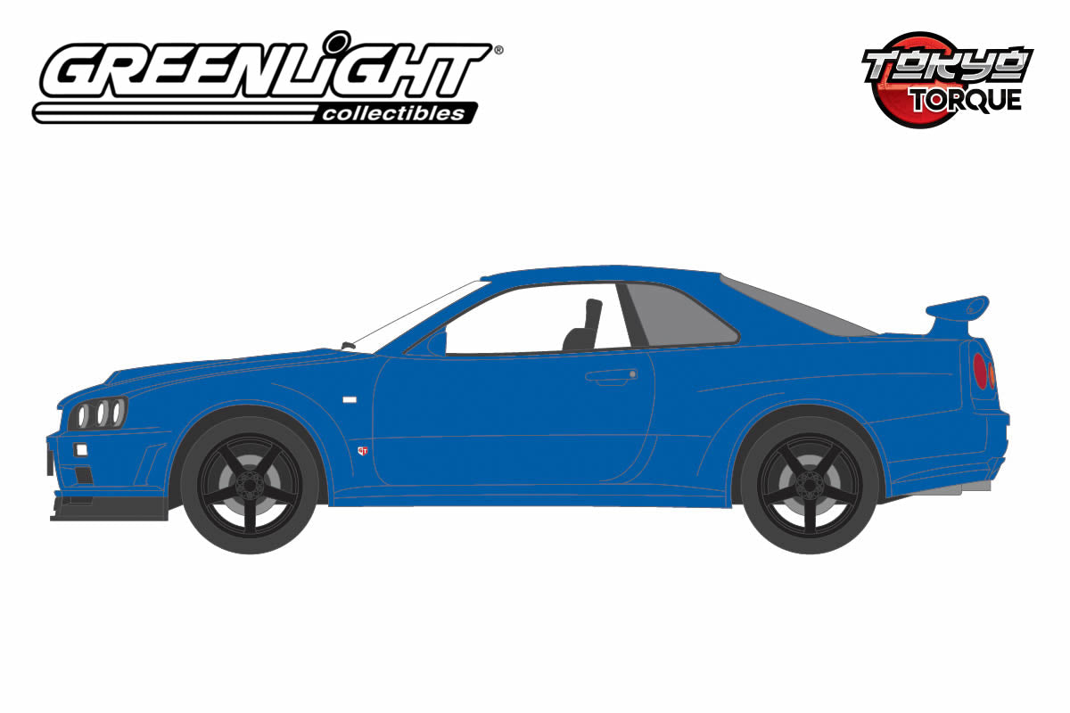 2002 Nissan Skyline GT-R R34 - Bayside Blue