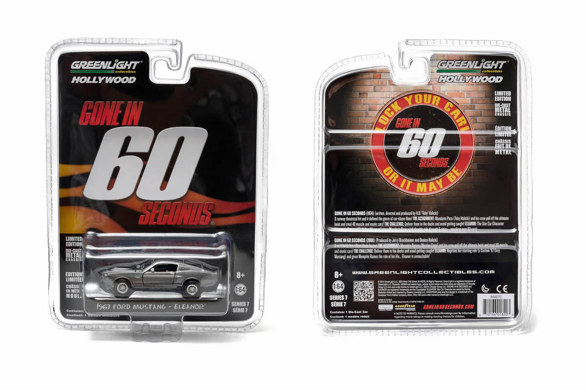 Gone in Sixty Seconds (2000) – “Eleanor” 1967 Ford Mustang