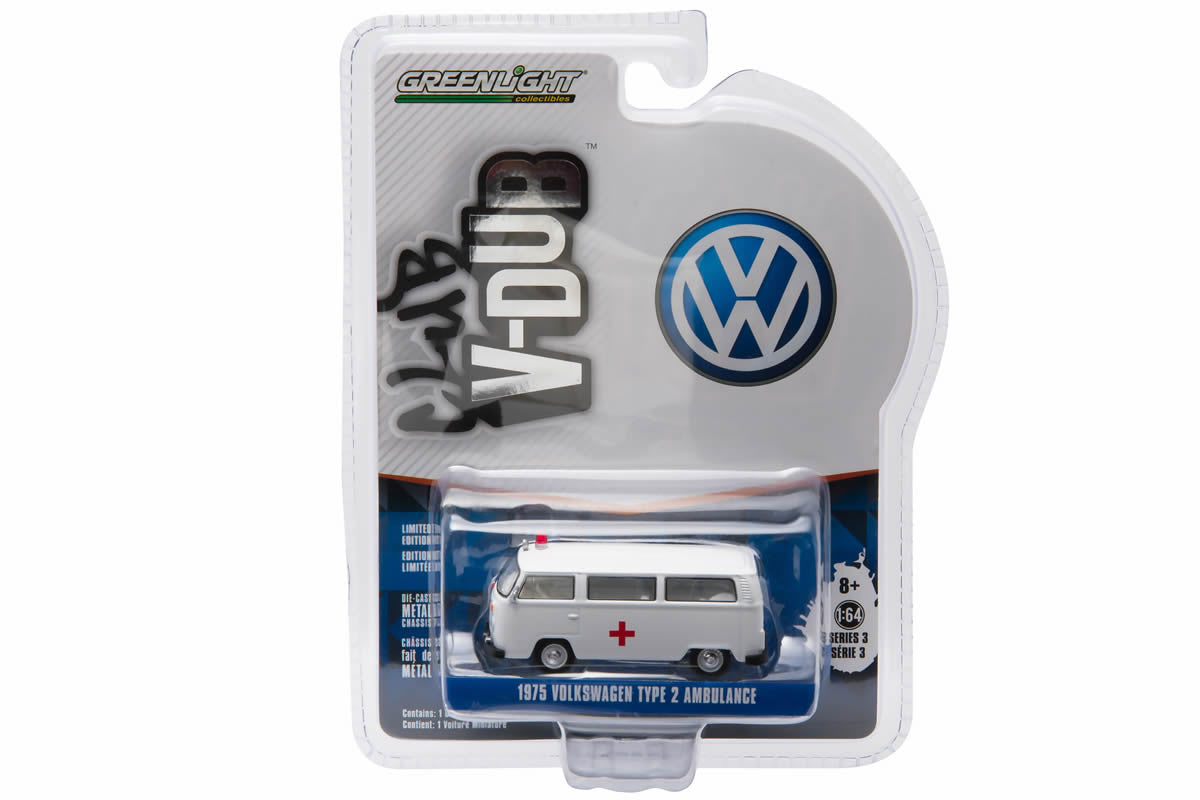 1975 Volkswagen Type 2 Bus - Ambulance with Roof Light & Siren
