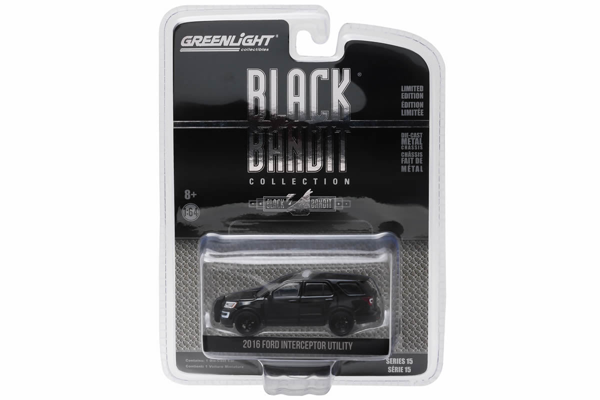 2016 Ford Interceptor Utility Black Bandit Police