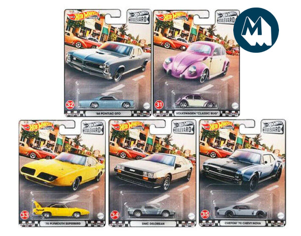 Hot Wheels Boulevard 2021 / #031/32/33/34/35 - Boulevard 2021 Mix C