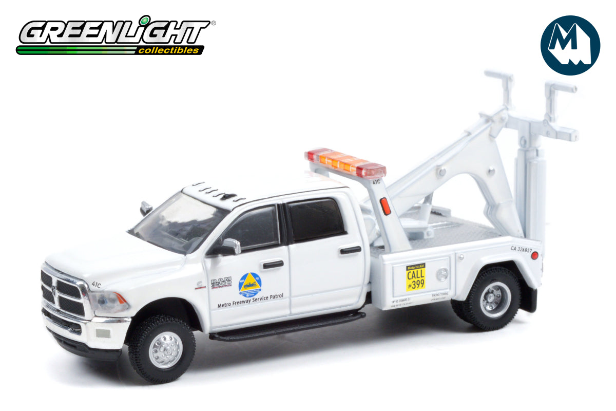 2018 Ram 3500 Dually Wrecker - Los Angeles County Metro Freeway Service Patrol