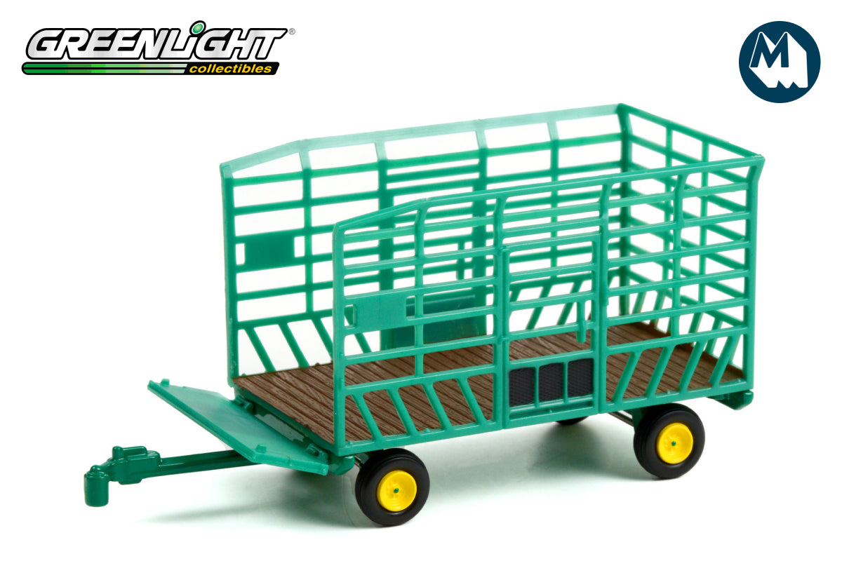 Bale Throw Wagon (Green with Yellow Wheels)