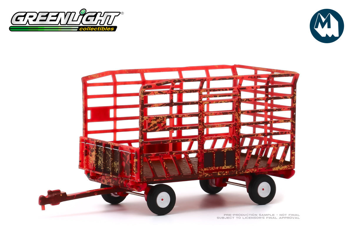 Bale Throw Wagon - Weathered