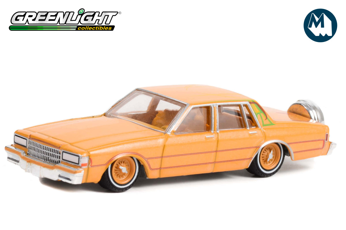 1990 Chevrolet Caprice Classic with Continental Kit (Custom Kandy Orange)