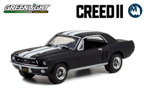 Creed II / Adonis Creed's 1967 Ford Mustang Coupe (Black with White Stripes)