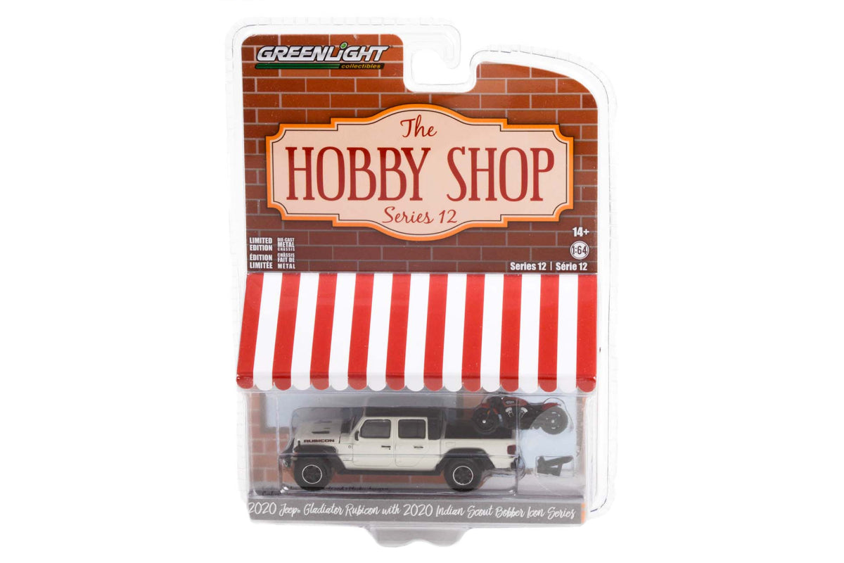 2020 Jeep Gladiator Rubicon with 2020 Indian Scout