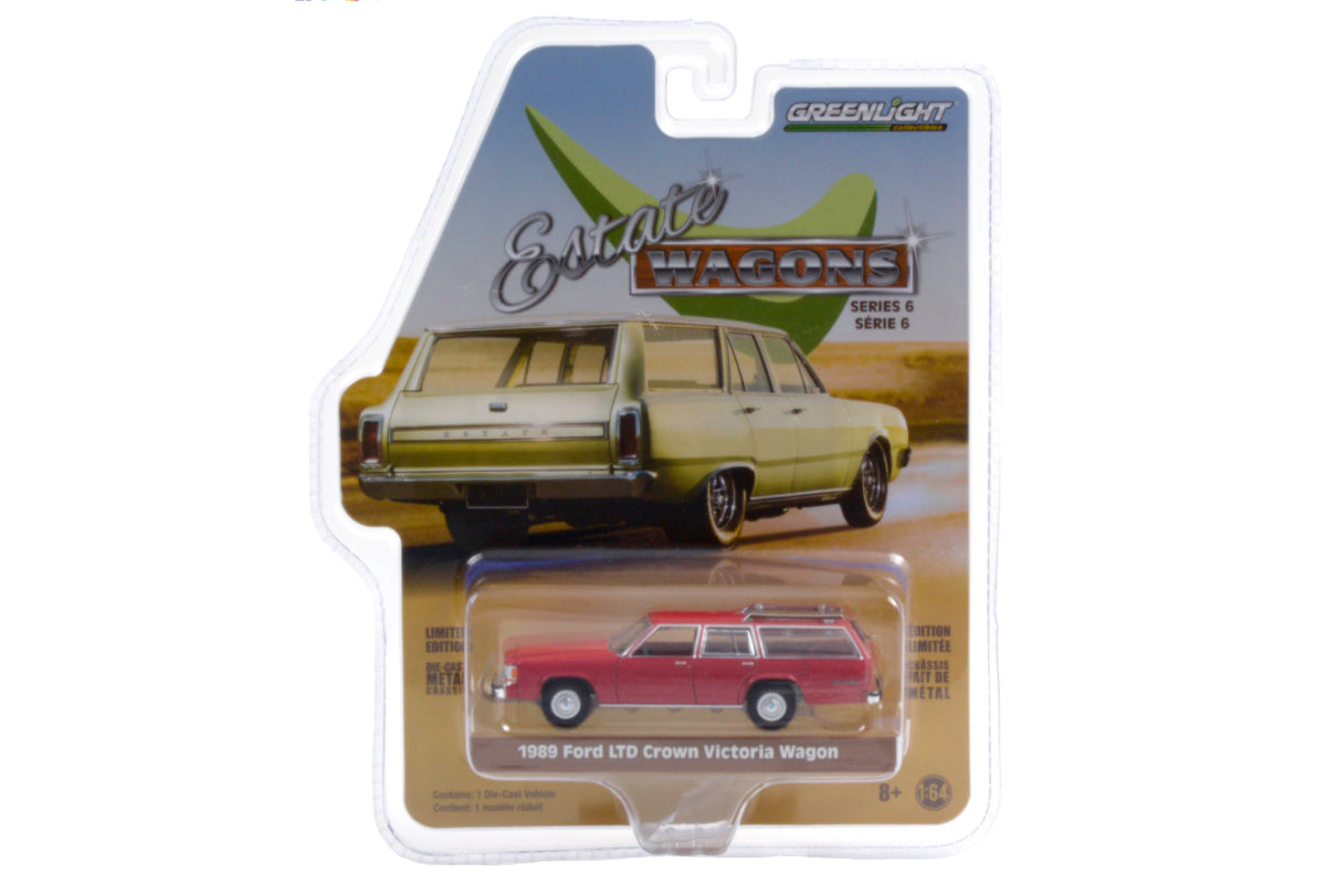 1989 Ford LTD Crown Victoria Wagon (Currant Red)