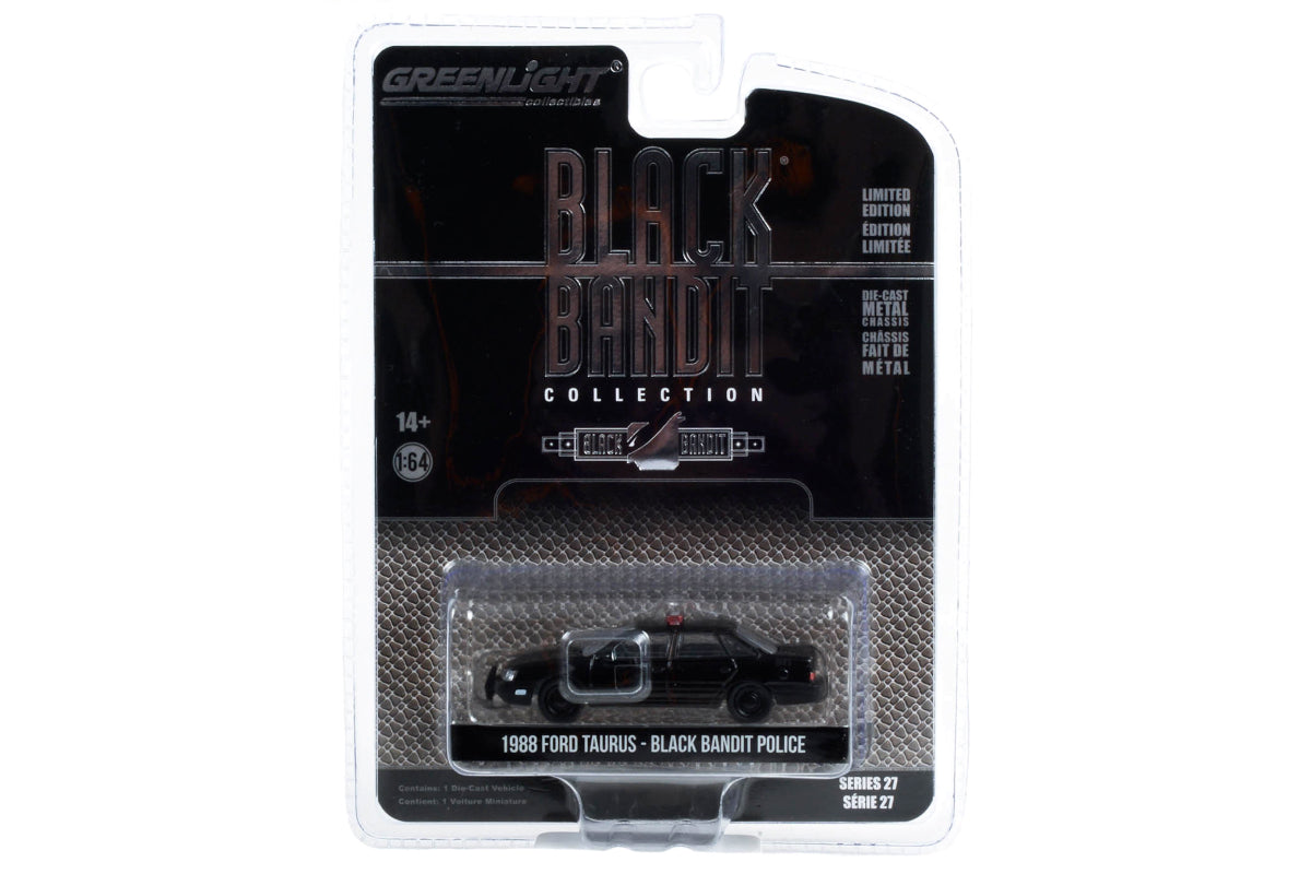 1988 Ford Taurus - Black Bandit Police