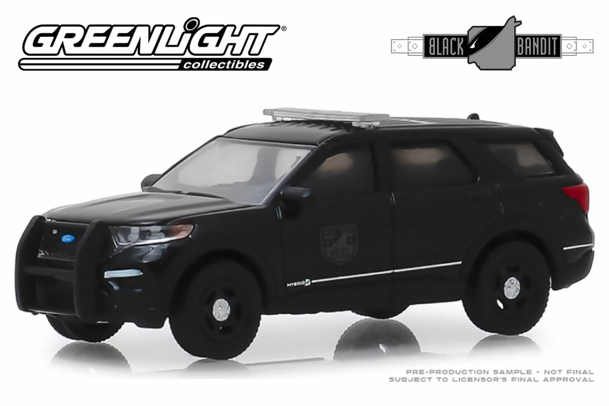 2020 Ford Police Interceptor Utility Black Bandit Police