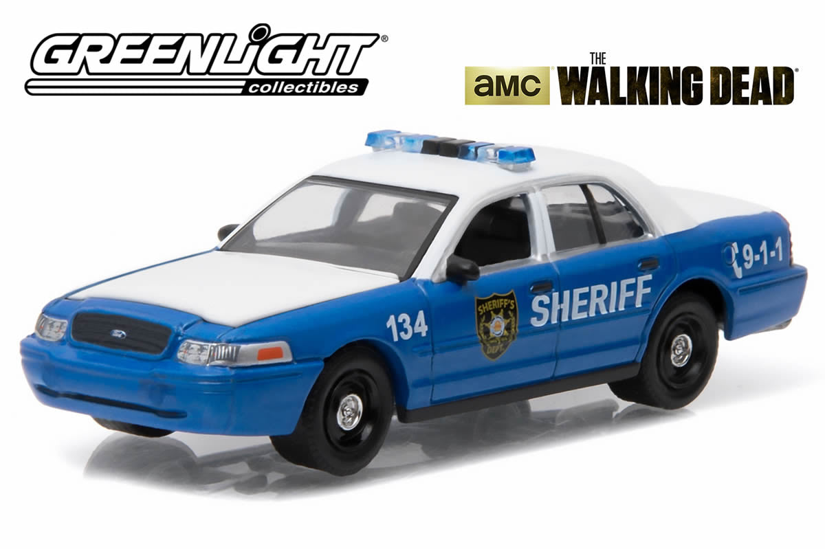 The Walking Dead (2010-Current TV Series) - Rick and Shane’s 2001 Ford Crown Victoria Police Interceptor Linden County, Georgia Sheriff