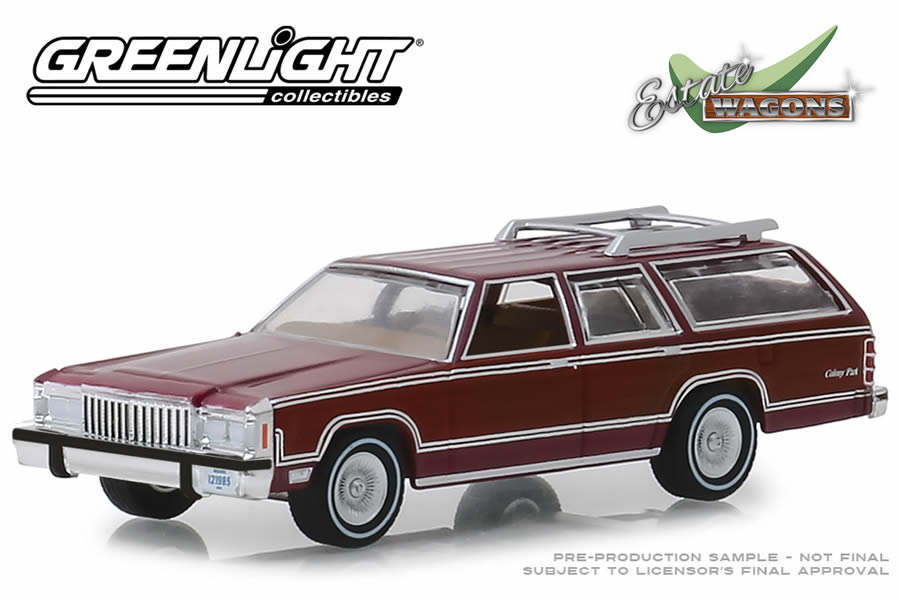 1985 Mercury Grand Marquis Colony Park (Burgundy)