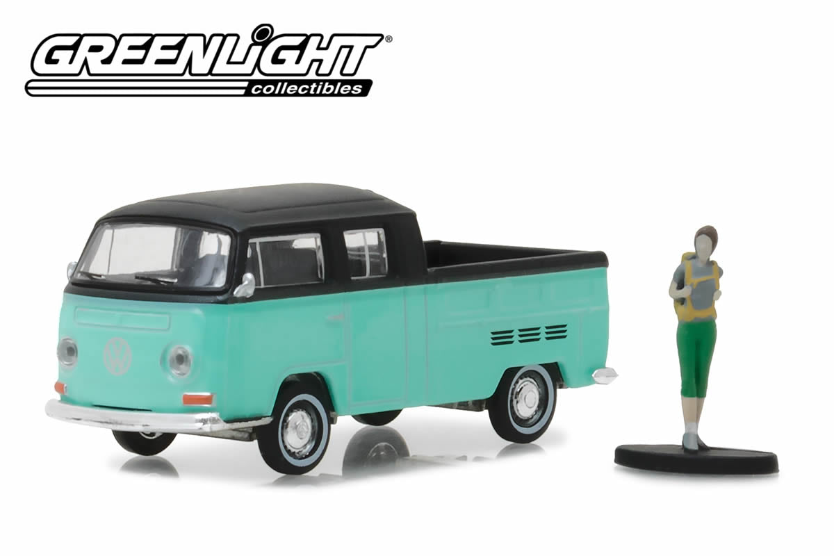 Volkswagen Type 2 Crew Cab Pick-Up "Doka" with Backpacker