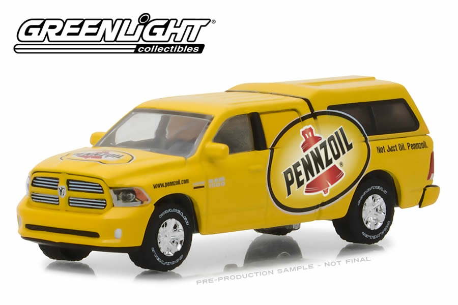 2014 Ram 1500 with Camper Shell / Pennzoil "Not just oil, Pennzoil"