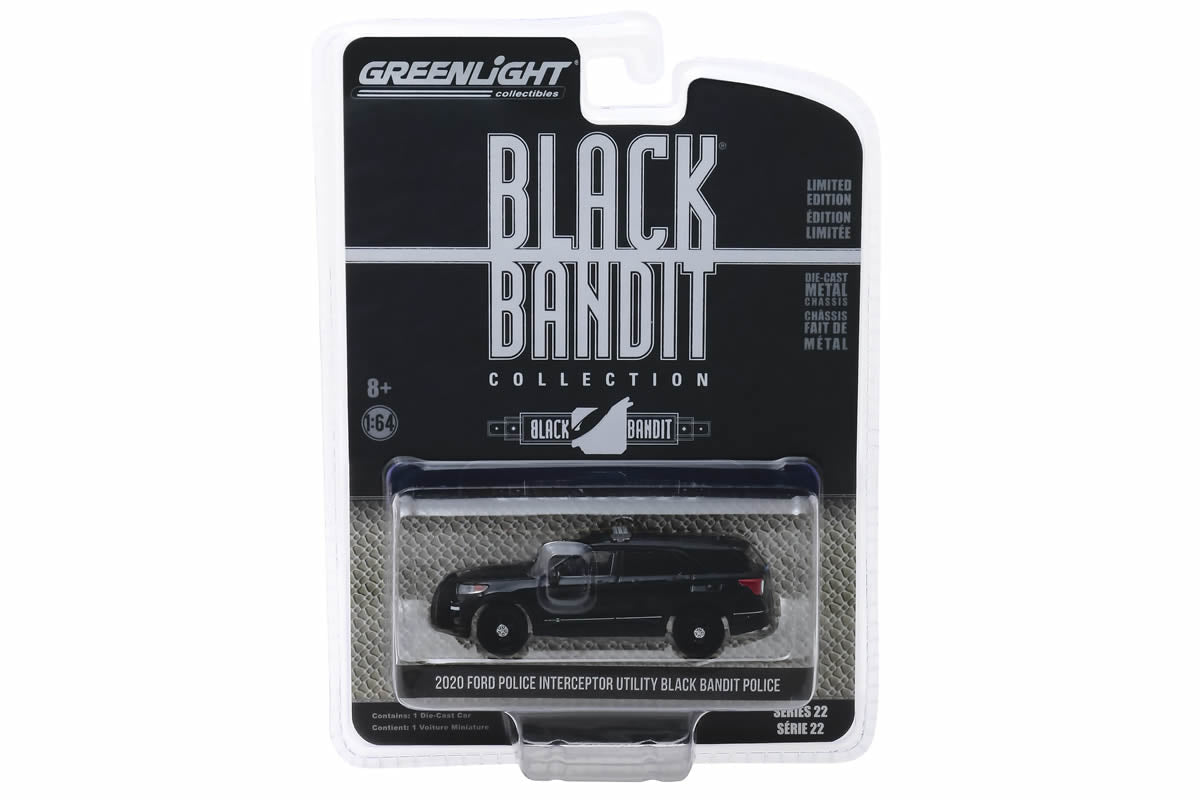2020 Ford Police Interceptor Utility Black Bandit Police
