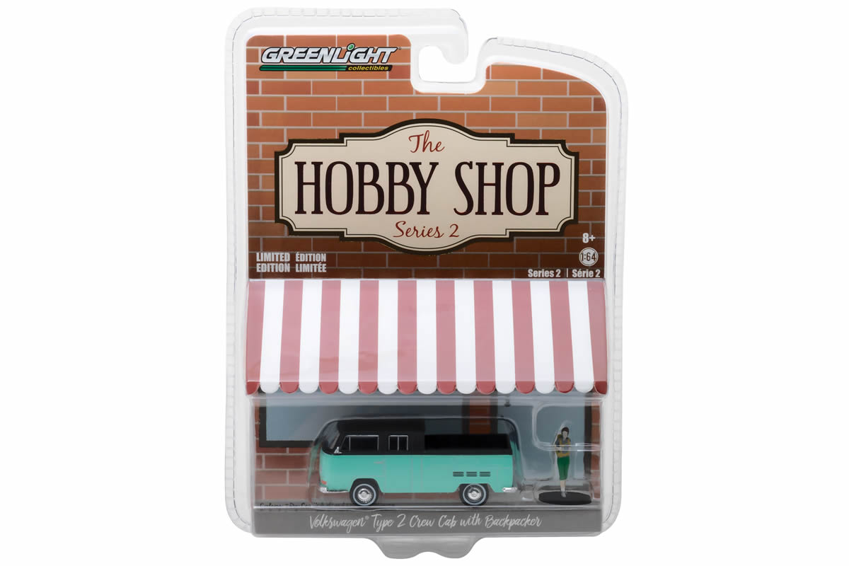 Volkswagen Type 2 Crew Cab Pick-Up "Doka" with Backpacker