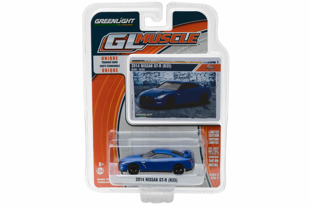 2014 Nissan GT-R (R35) - Blue