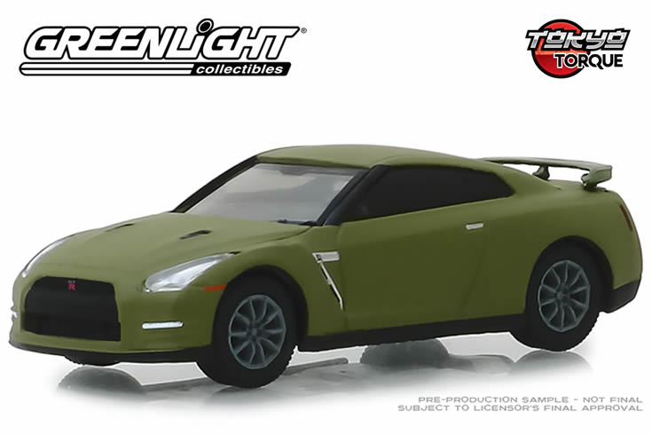 2015 Nissan GT-R (R35) (Matte Green)