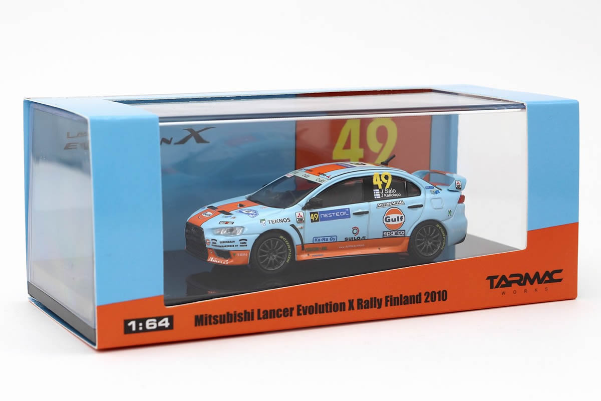 Mitsubishi Lancer Evo X Rally Finland 2010