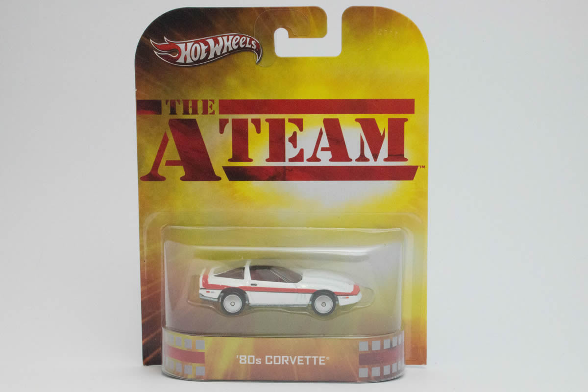 Hot Wheels Retro Entertainment 2013 Mix 4 / The A-Team - 1980s Corvette