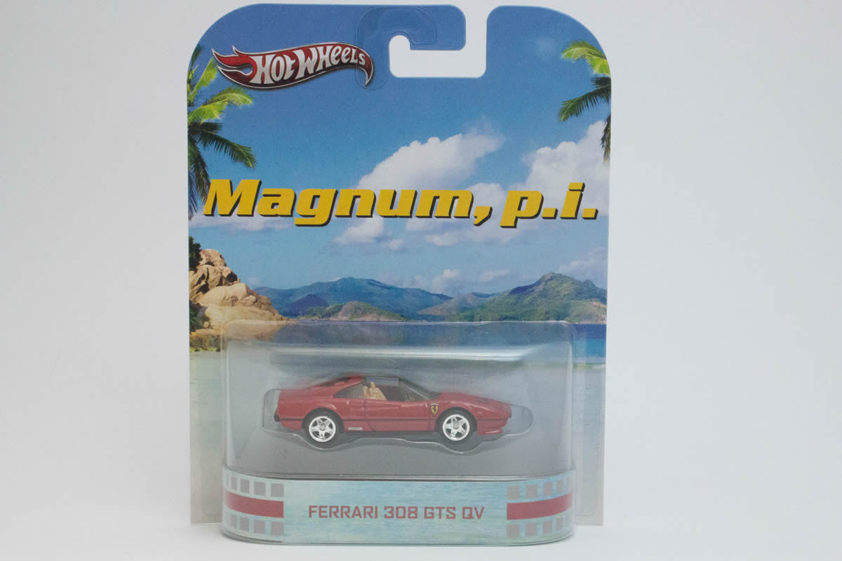 Hot Wheels Retro Entertainment 2013 Mix 4 / Magnum P.I. - Ferrari 308 GTS QV