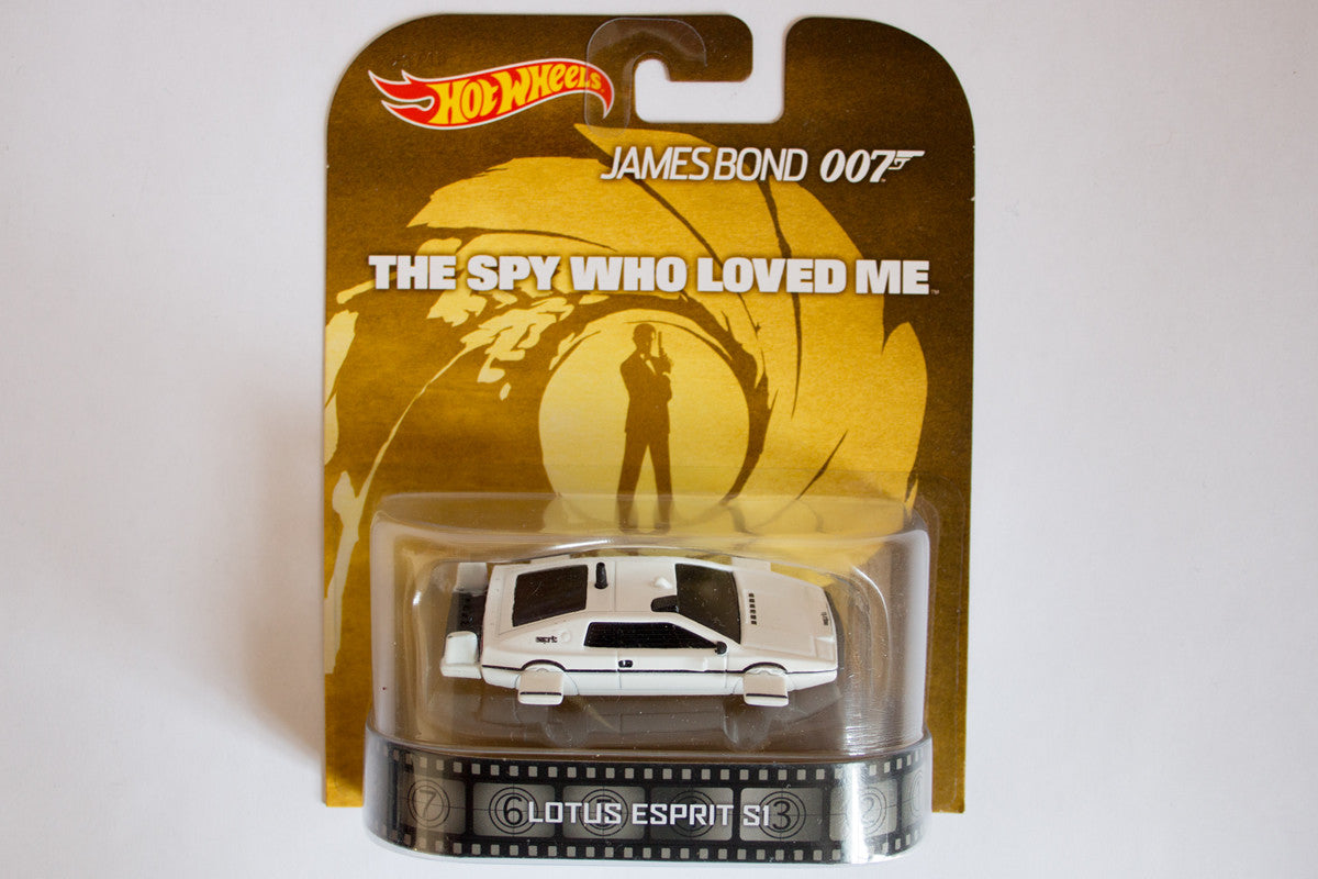 Hot Wheels Retro Entertainment 2014 Mix 5 / The Spy Who Loved Me - Lotus Esprit S1 (Submarine Model)