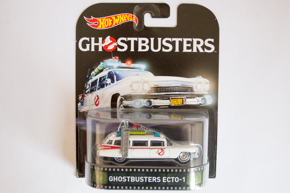 Hot Wheels Retro Entertainment 2016 Mix 1 / Ghostbusters - Ghostbusters Ecto-1