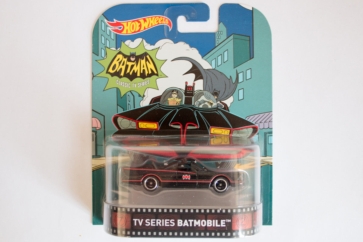 Hot Wheels Retro Entertainment 2016 Mix 1 / Batman - TV Series Batmobile 1966