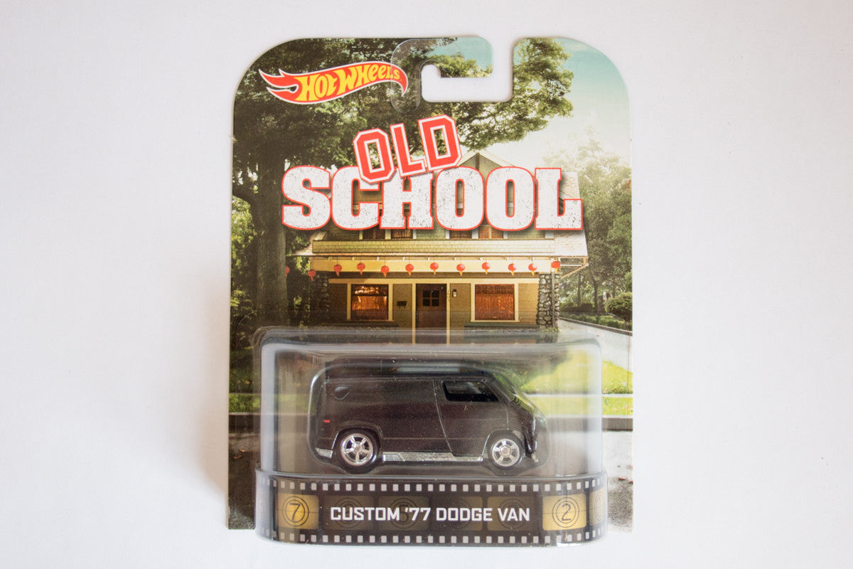 Hot Wheels Retro Entertainment 2014 Mix 2 / Old School - Custom '77 Dodge Van