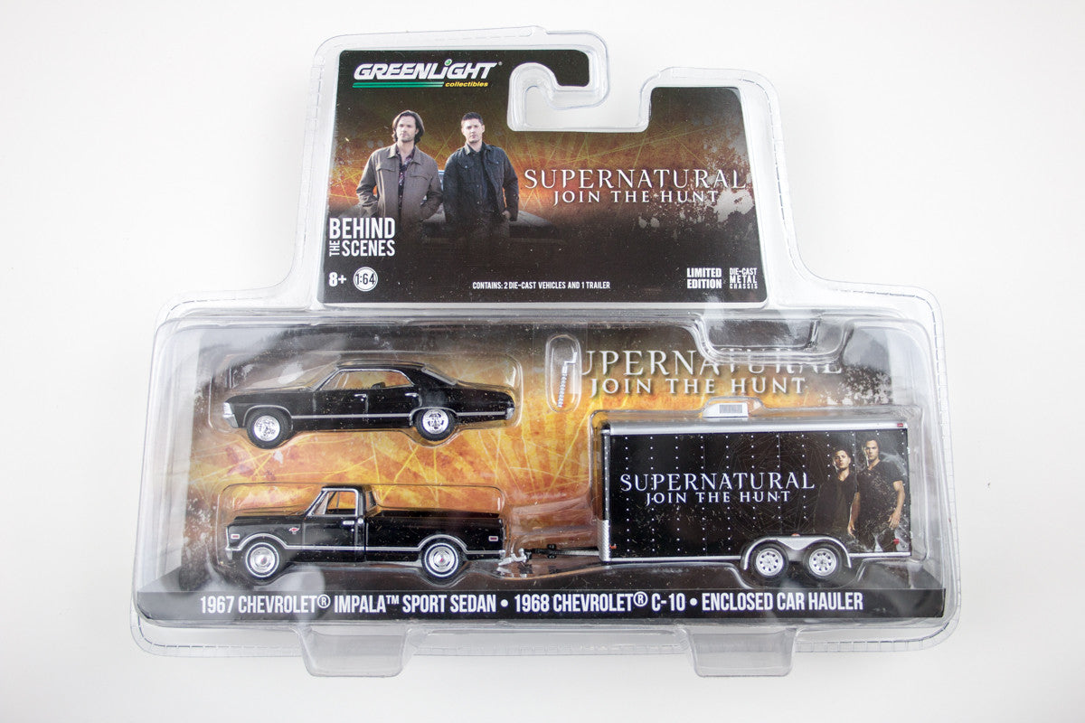 1967 Chevrolet Impala Sport Sedan / 1968 Chevrolet C-10 / Enclosed Car Hauler (Supernatural)