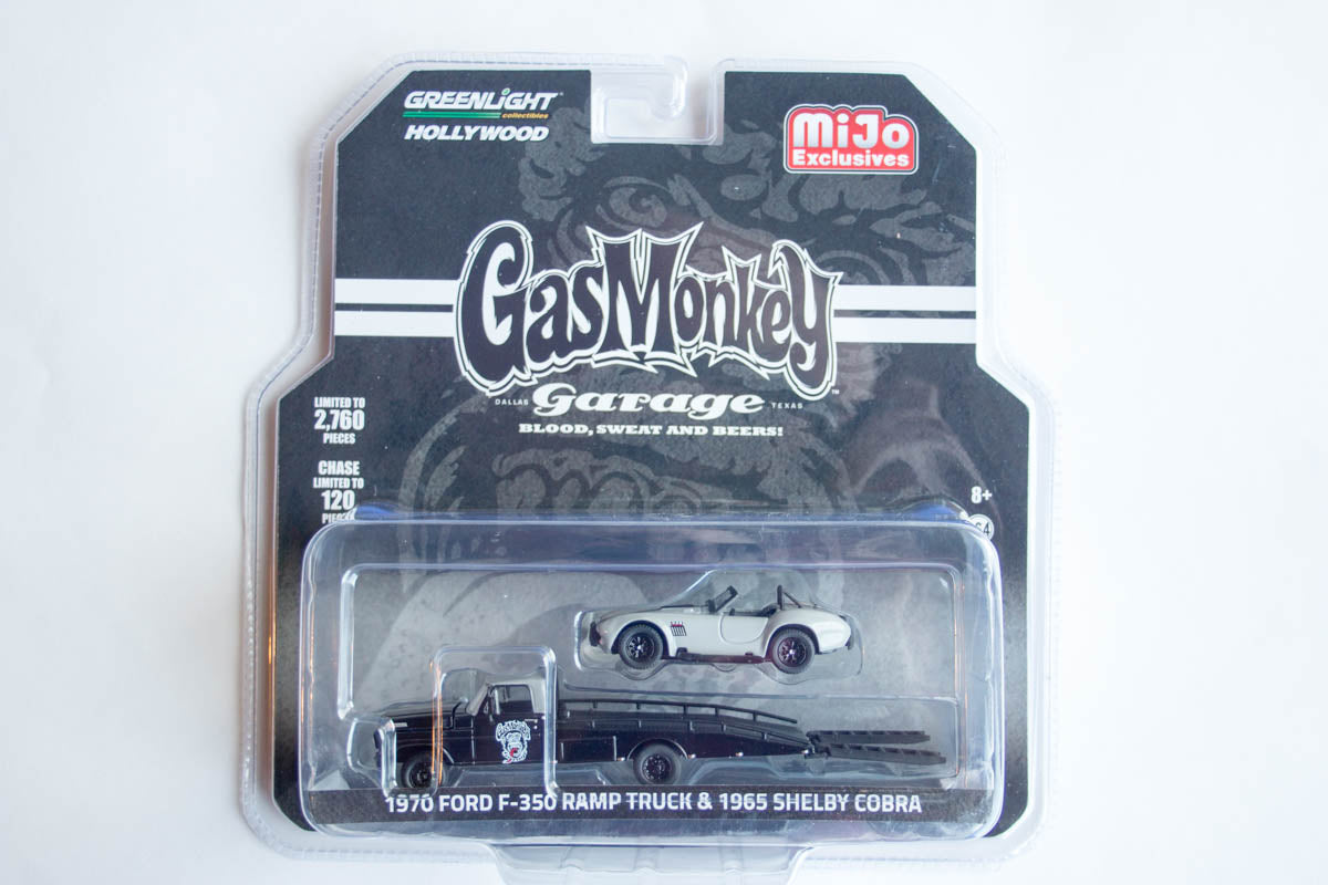 1970 Ford F-350 Ramp Truck & 1965 Shelby Cobra / Gas Monkey Garage