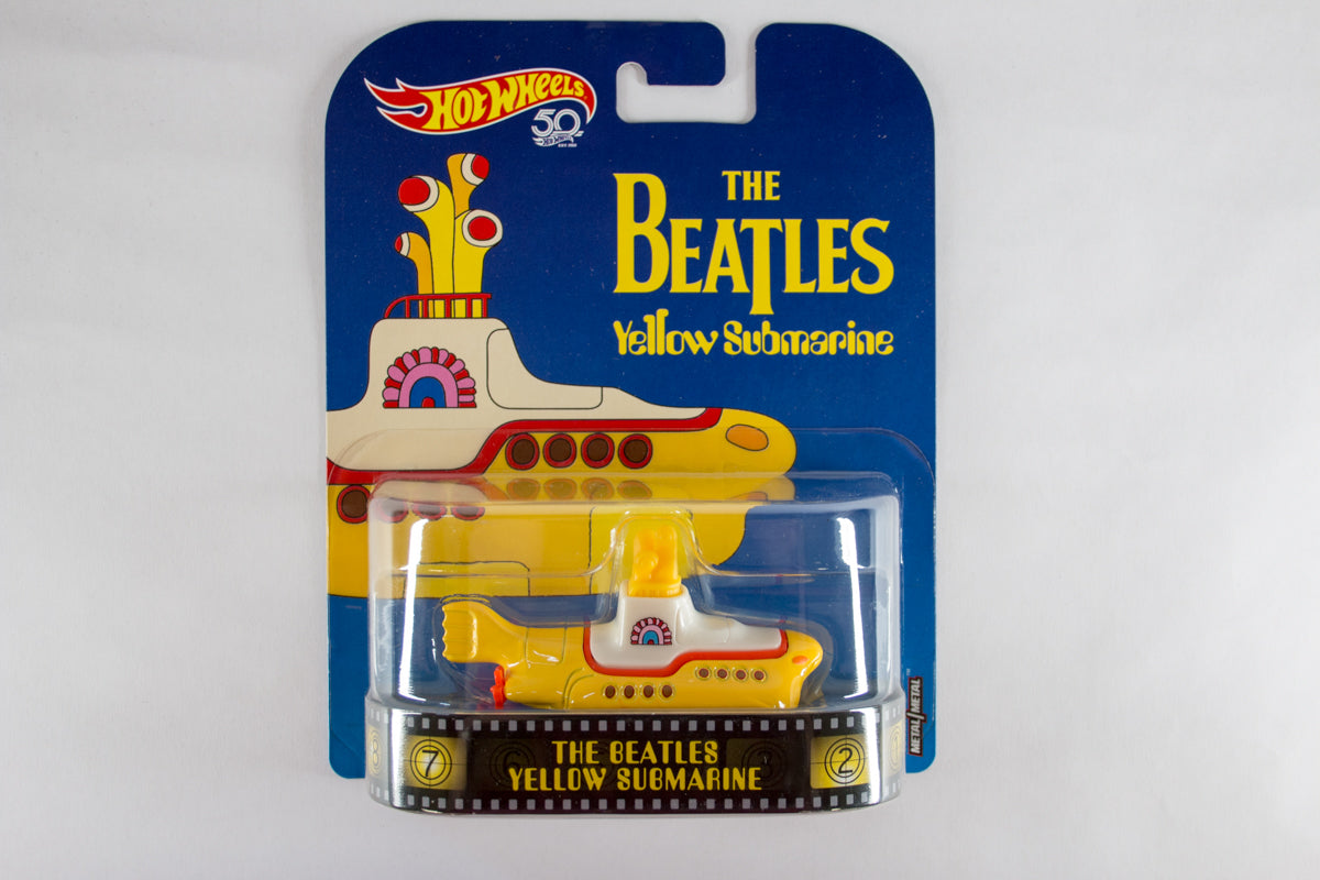 Hot Wheels Retro Entertainment 2018 Mix 1 / The Beatles Yellow Submarine - The Beatles Yellow