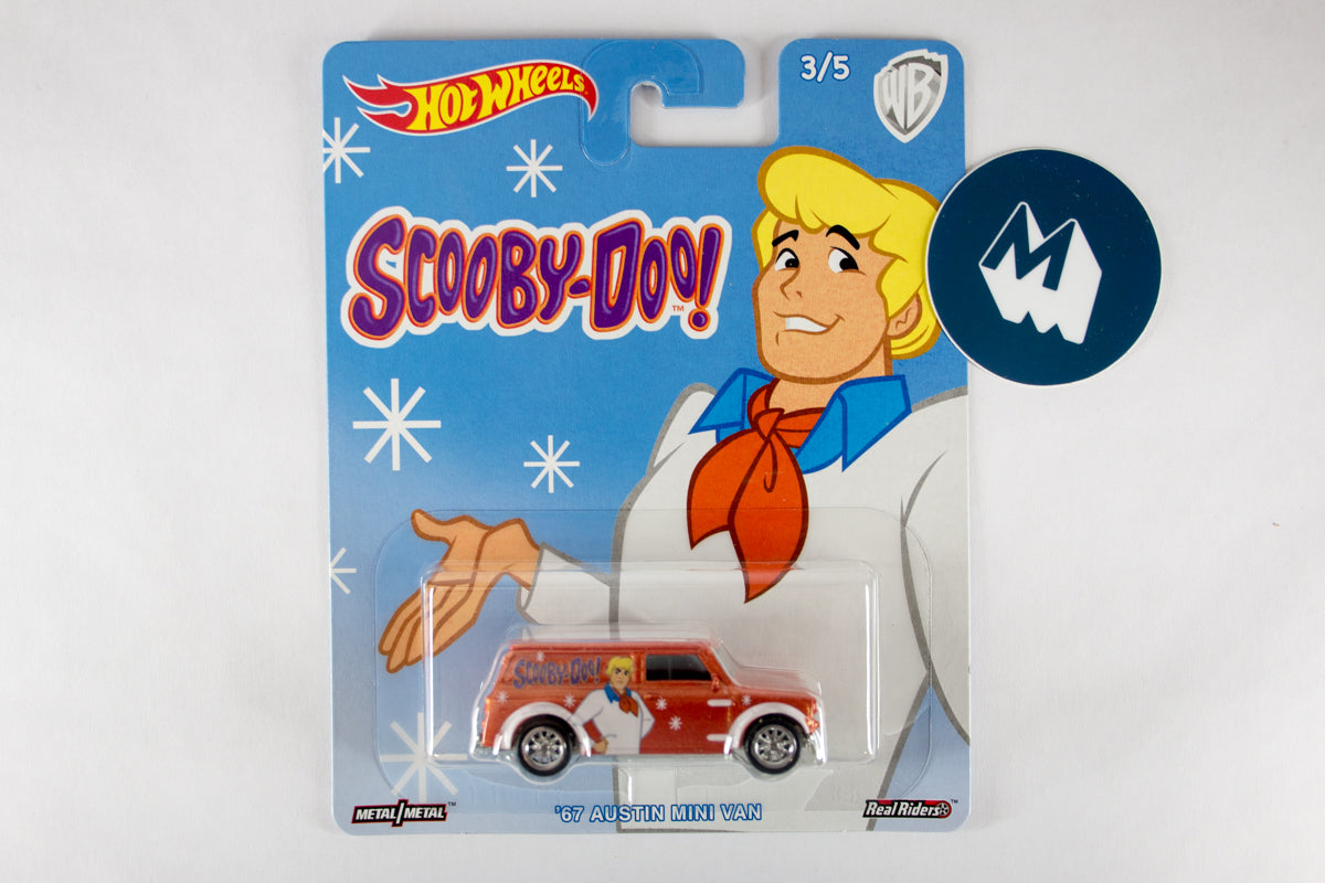 Hot Wheels Pop Culture 2017 Mix 6 Scooby Doo / '67 Austin Mini Van - Fred