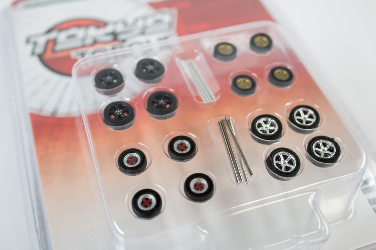 Greenlight Tokyo Torque Wheel & Tyre Pack